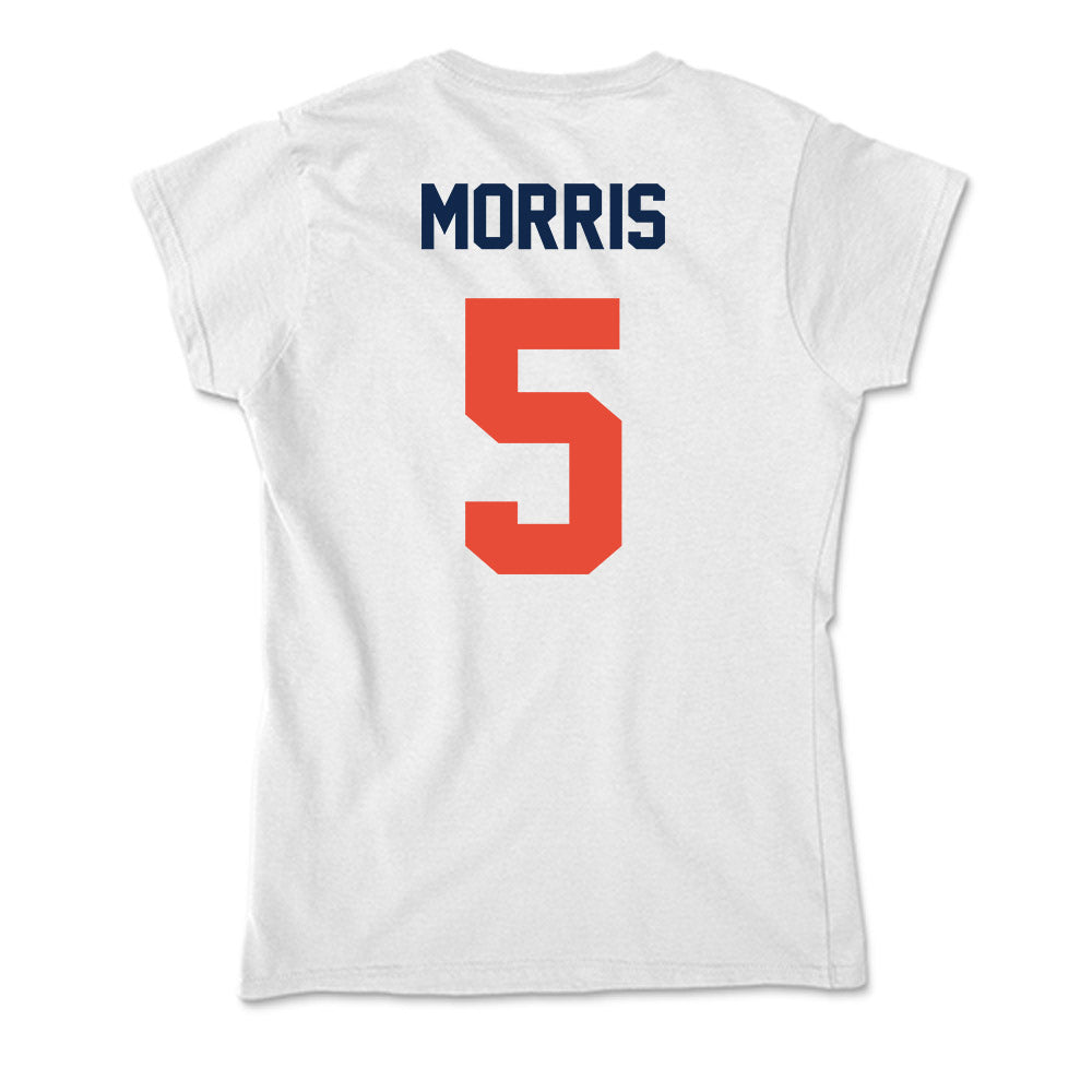Illinois - NCAA Football : Jakwon Morris - Soft Style Women’s T-Shirt-1