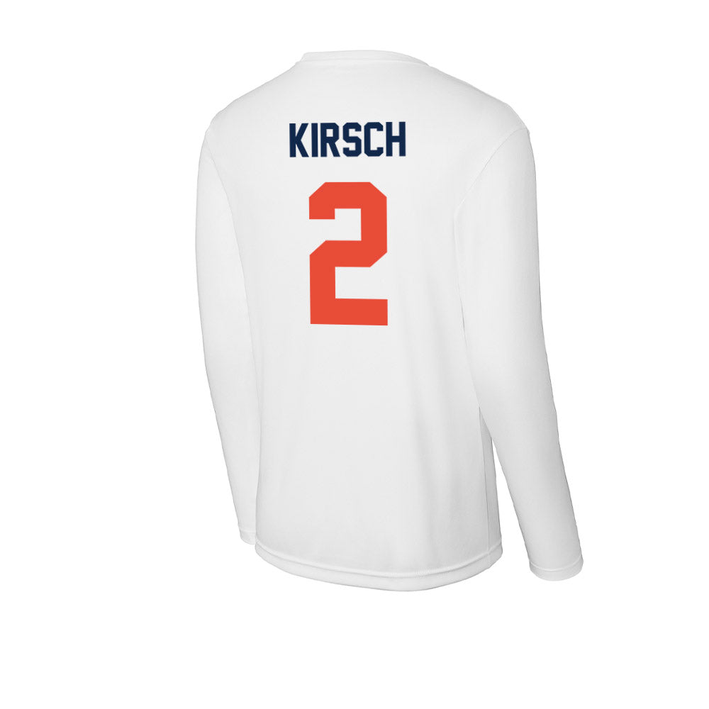 Illinois - NCAA Women's Volleyball : Taryn Kirsch - Activewear Long Sleeve T-Shirt-1