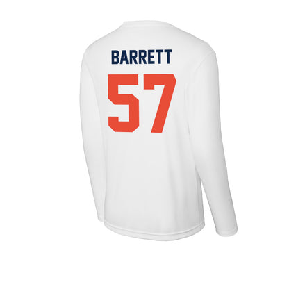 Illinois - NCAA Football : Zach Barrett - Activewear Long Sleeve T-Shirt-1