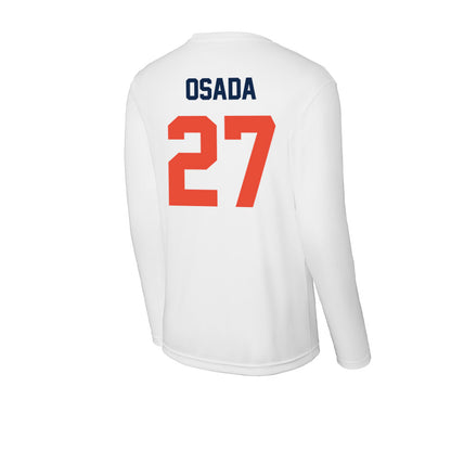 Illinois - NCAA Football : Lucas Osada - Activewear Long Sleeve T-Shirt-1