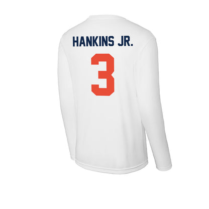 Illinois - NCAA Football : Nick Hankins Jr. - Activewear Long Sleeve T-Shirt-1