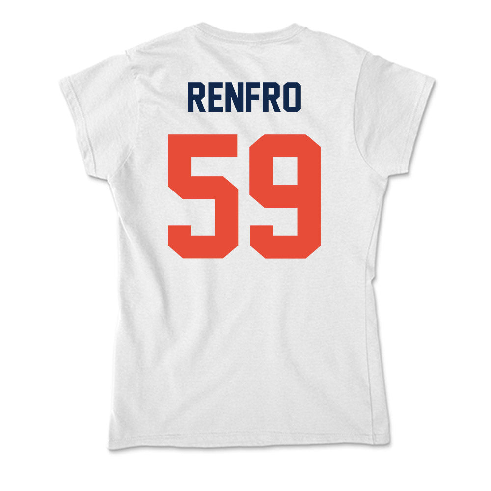 Illinois - NCAA Football : Jake Renfro - Soft Style Women’s T-Shirt-1