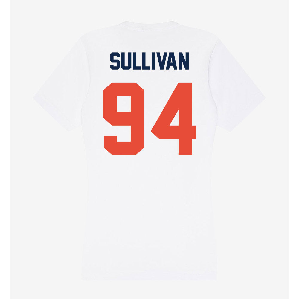 Illinois - NCAA Football : Connor Sullivan - Women's V-Neck T-Shirt-1