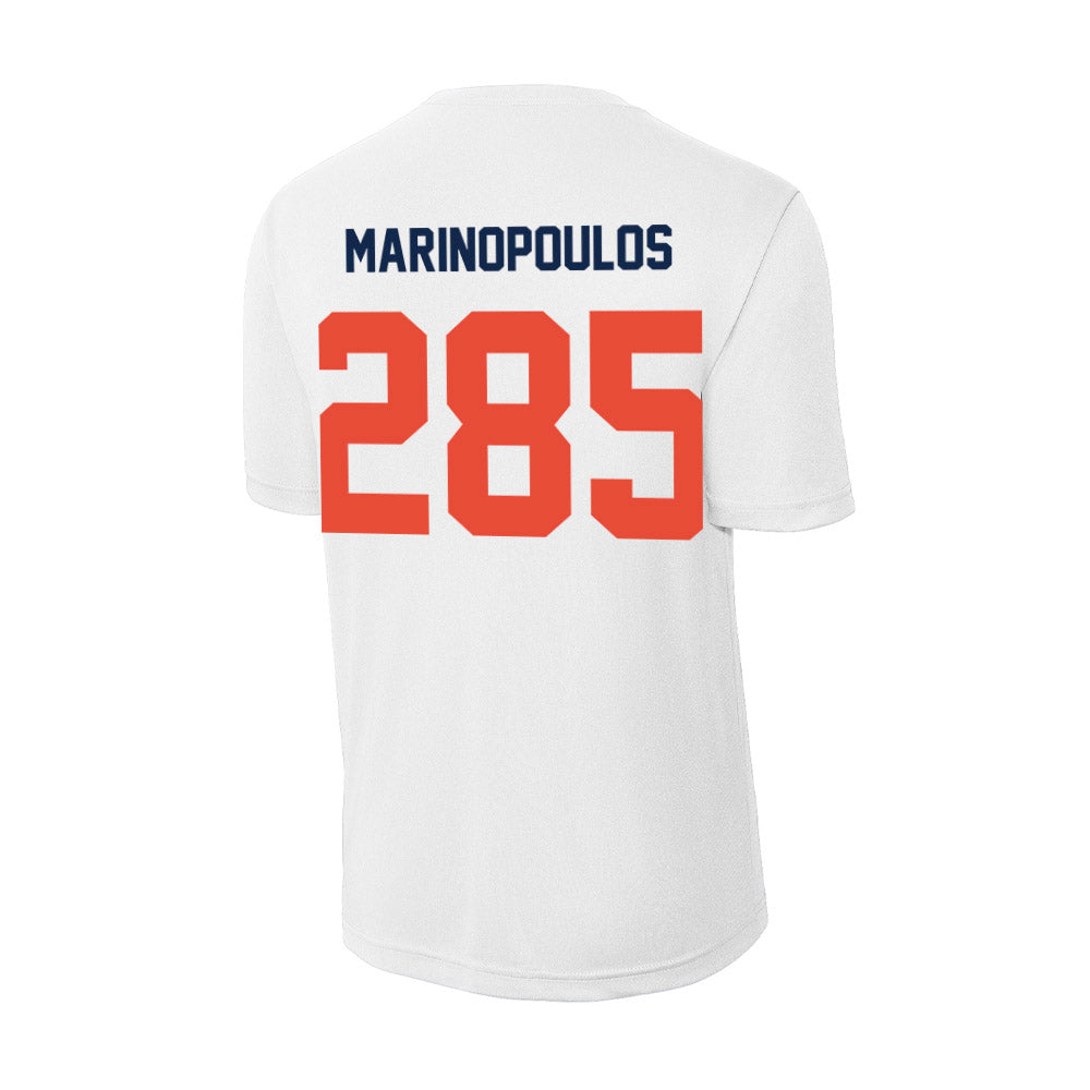 Illinois - NCAA Wrestling : Peter Marinopoulos - Activewear T-Shirt-1