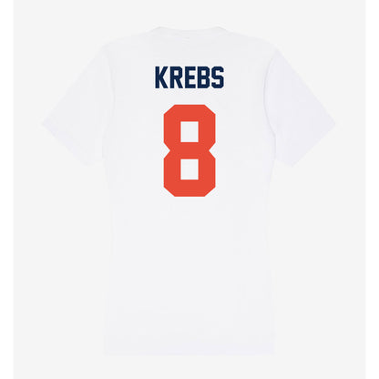 Illinois - NCAA Baseball : Lucas Krebs - Women's V-Neck T-Shirt-1