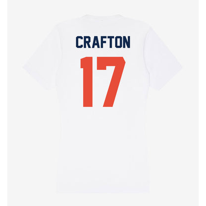 Illinois - NCAA Baseball : Cole Crafton - Women's V-Neck T-Shirt-1