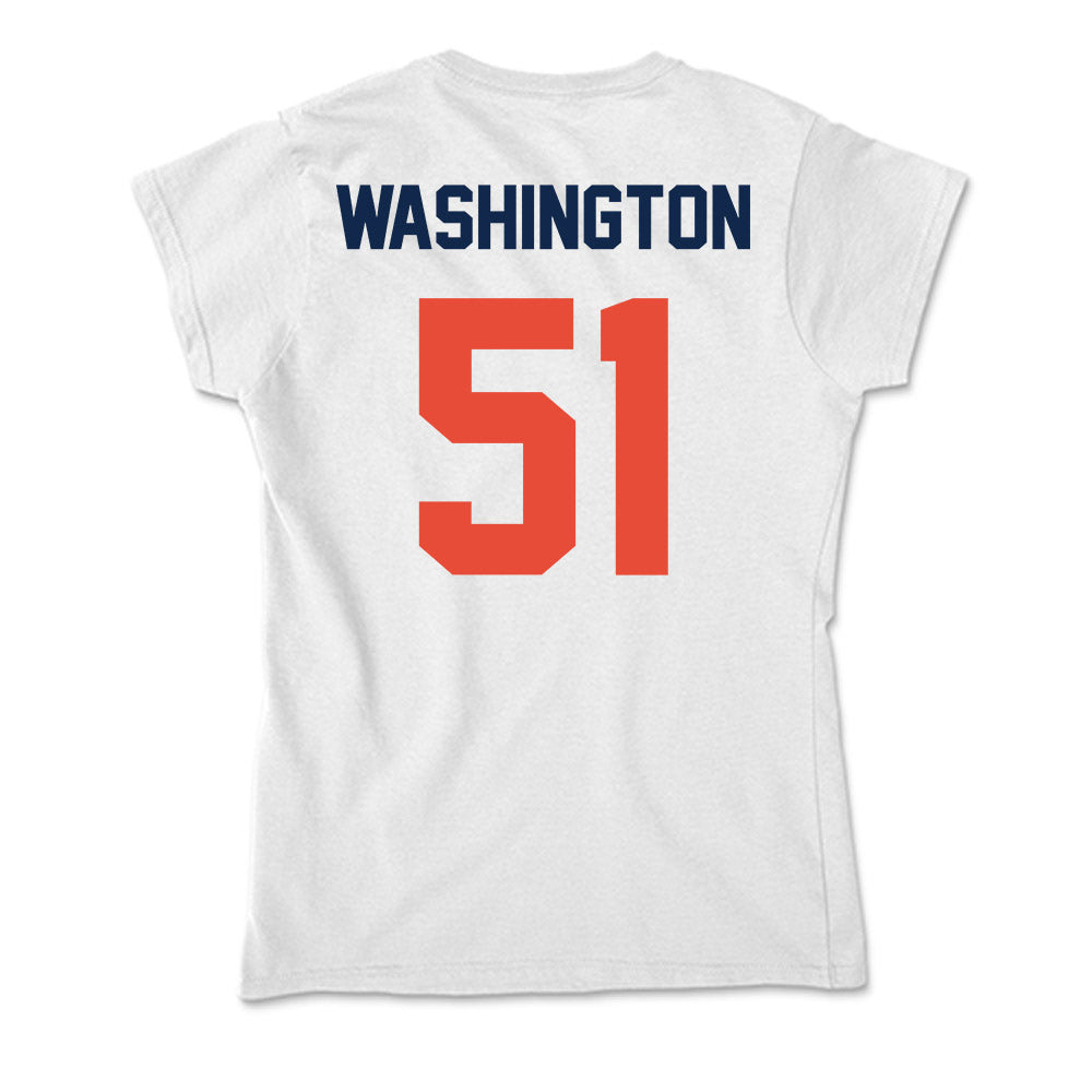 Illinois - NCAA Football : Alfred Washington - Soft Style Women’s T-Shirt-1