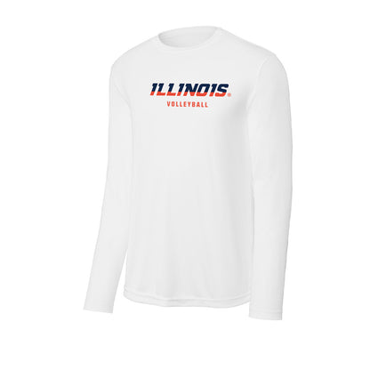 Illinois - NCAA Women's Volleyball : Devin Dzienny - Activewear Long Sleeve T-Shirt-0