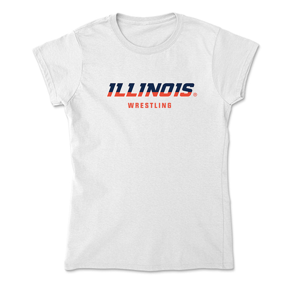 Illinois - NCAA Wrestling : Dylan Connell - Soft Style Women’s T-Shirt-0