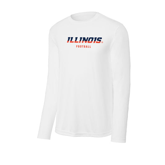 Illinois - NCAA Football : Ean Rhea - Activewear Long Sleeve T-Shirt-0