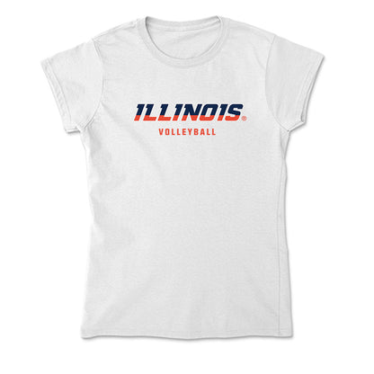 Illinois - NCAA Women's Volleyball : Maya Harris - Soft Style Women’s T-Shirt-0
