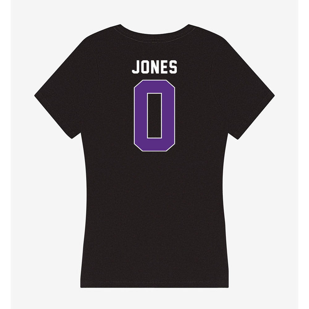 Northwestern - NCAA Football : Alijah Jones - Women's V-Neck T-Shirt-1