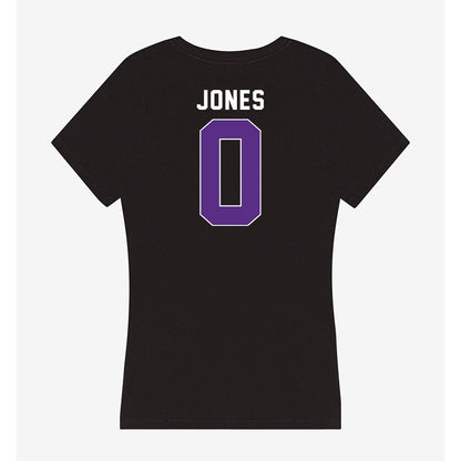 Northwestern - NCAA Football : Alijah Jones - Women's V-Neck T-Shirt-1
