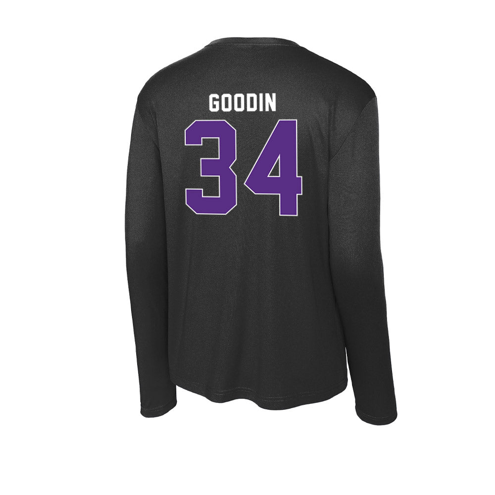 Northwestern - NCAA Women's Soccer : Ava Goodin - Activewear Long Sleeve T-Shirt-1
