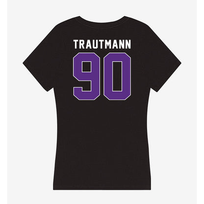 Northwestern - NCAA Football : Jack Trautmann - Women's V-Neck T-Shirt-1