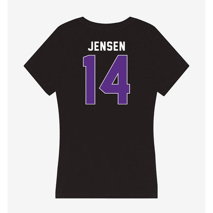 Northwestern - NCAA Softball : Kylee Jensen - Women's V-Neck T-Shirt-1