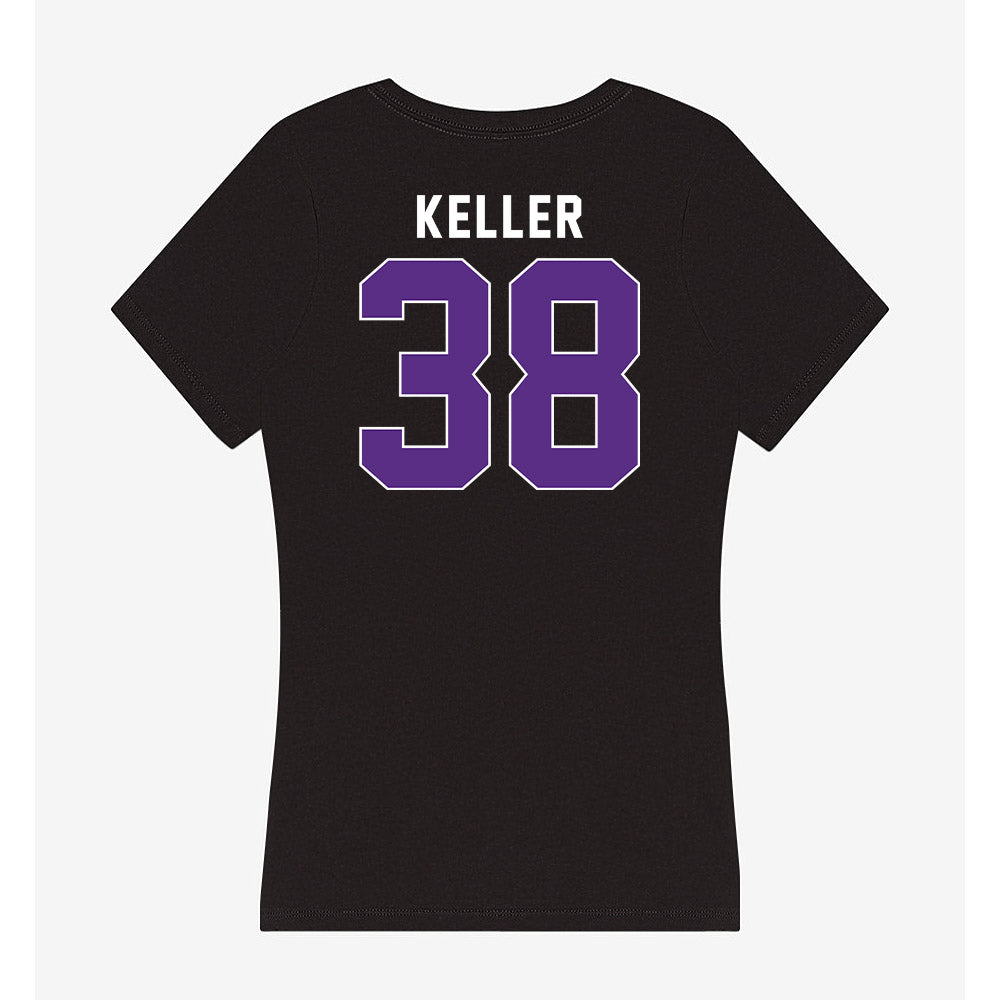 Northwestern - NCAA Women's Lacrosse : Kate Keller - Women's V-Neck T-Shirt-1