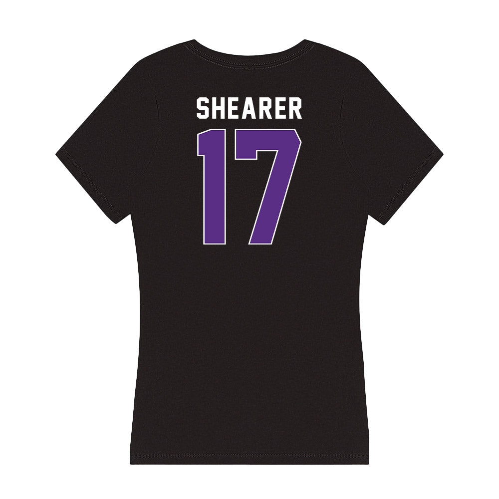 Northwestern - NCAA Women's Fencing : Natalie Shearer - Women's V-Neck T-Shirt-1