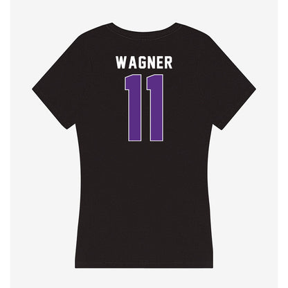 Northwestern - NCAA Women's Soccer : Keira Wagner - Women's V-Neck T-Shirt-1