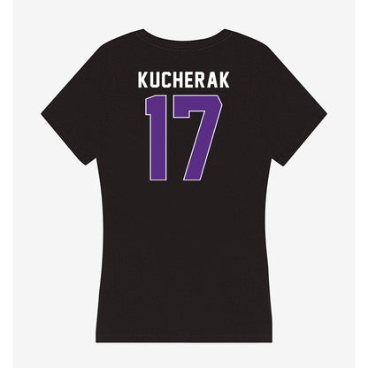 Northwestern - NCAA Baseball : Ryan Kucherak - Women's V-Neck T-Shirt-1