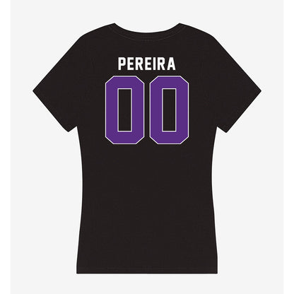Northwestern - NCAA Men's Soccer : Dominic Pereira - Women's V-Neck T-Shirt-1