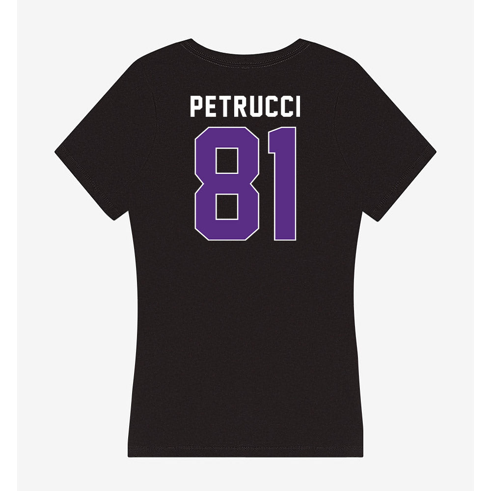 Northwestern - NCAA Football : Christopher Petrucci - Women's V-Neck T-Shirt-1