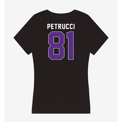 Northwestern - NCAA Football : Christopher Petrucci - Women's V-Neck T-Shirt-1