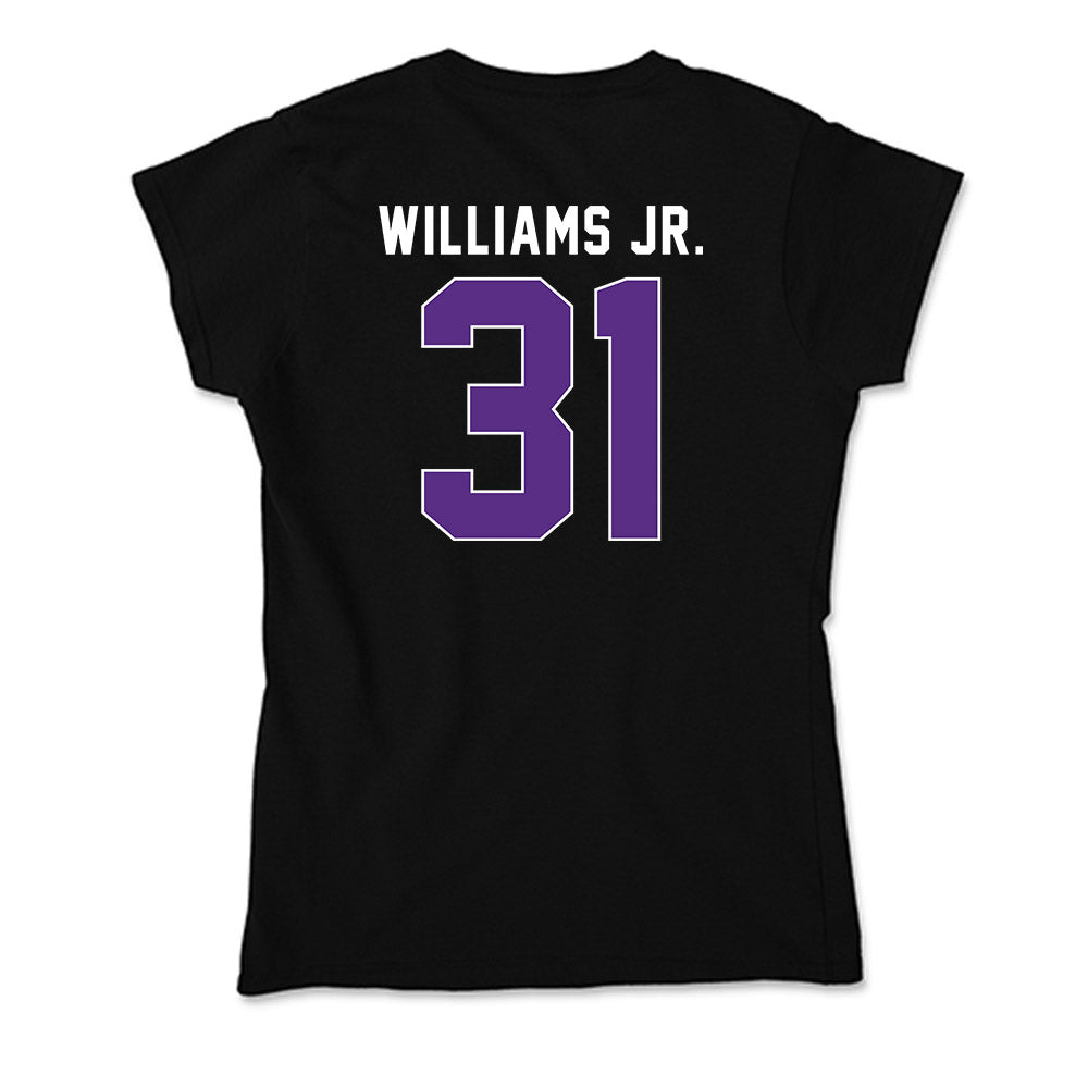 Northwestern - NCAA Football : Tito Williams Jr. - Soft Style Women’s T-Shirt-1