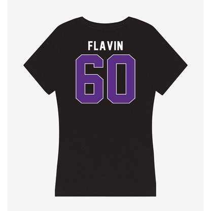 Northwestern - NCAA Football : Hayden Flavin - Women's V-Neck T-Shirt-1