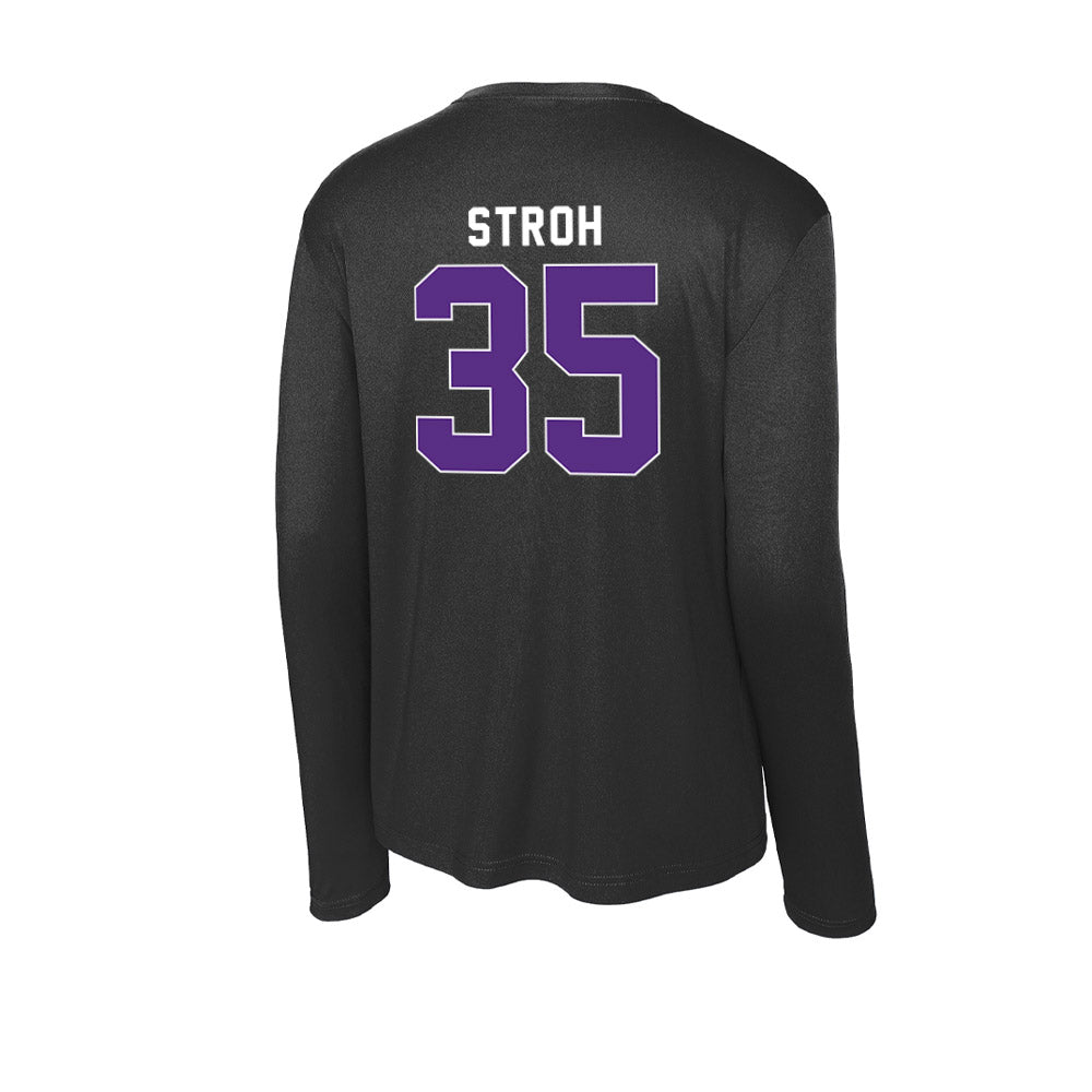 Northwestern - NCAA Women's Lacrosse : Brooke Stroh - Activewear Long Sleeve T-Shirt-1
