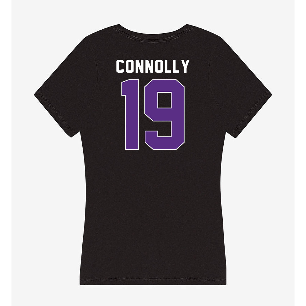 Northwestern - NCAA Women's Lacrosse : Sienna Connolly - Women's V-Neck T-Shirt-1
