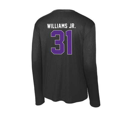 Northwestern - NCAA Football : Tito Williams Jr. - Activewear Long Sleeve T-Shirt-1