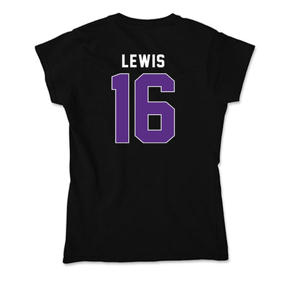 Northwestern - NCAA Football : J.J. Lewis - Soft Style Women’s T-Shirt-1