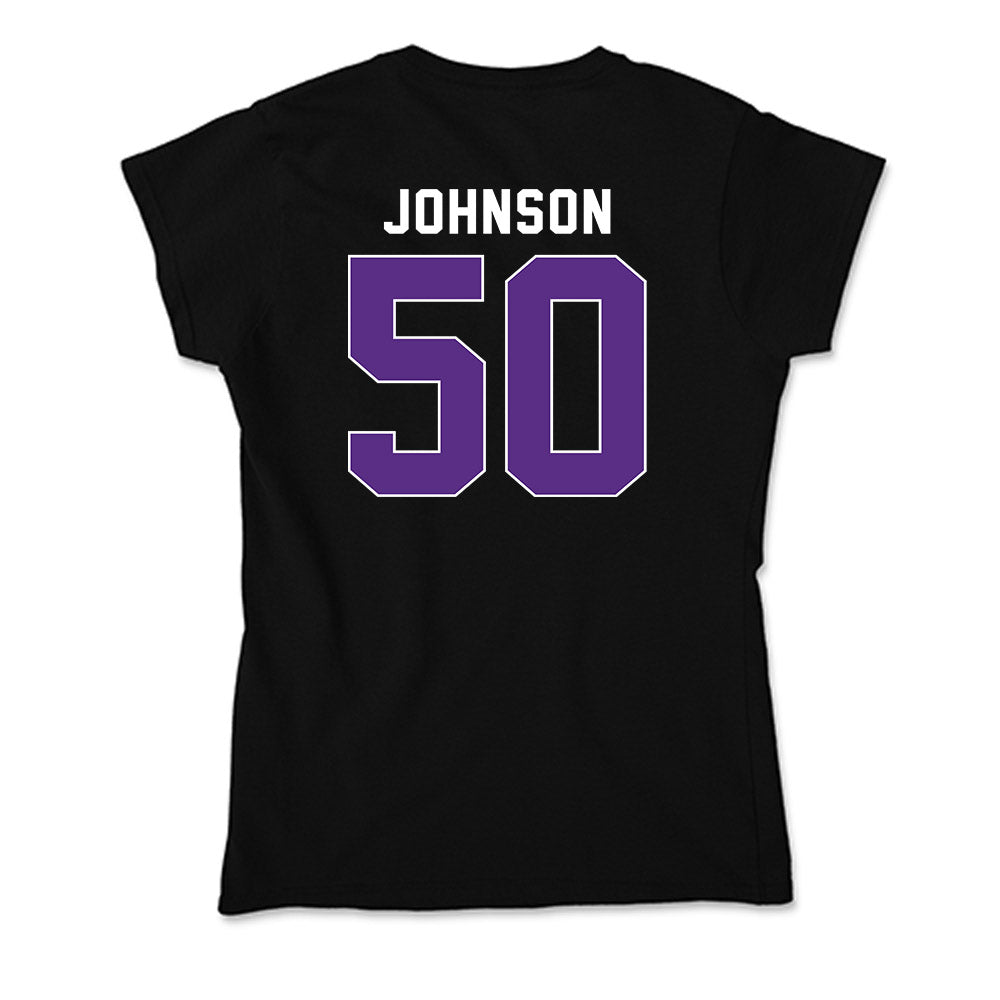 Northwestern - NCAA Football : Qayvier Johnson - Soft Style Women’s T-Shirt-1