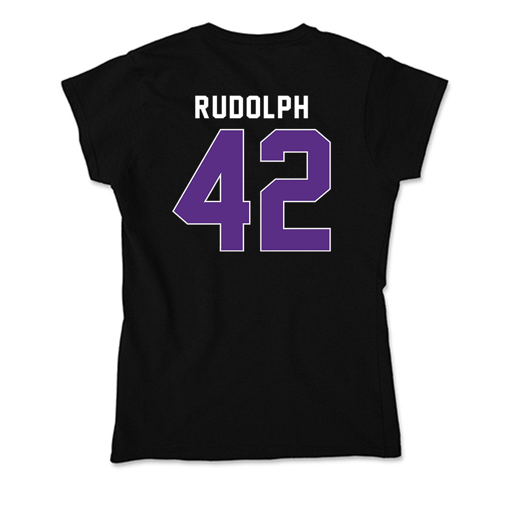 Northwestern - NCAA Women's Lacrosse : Hannah Rudolph - Soft Style Women’s T-Shirt-1