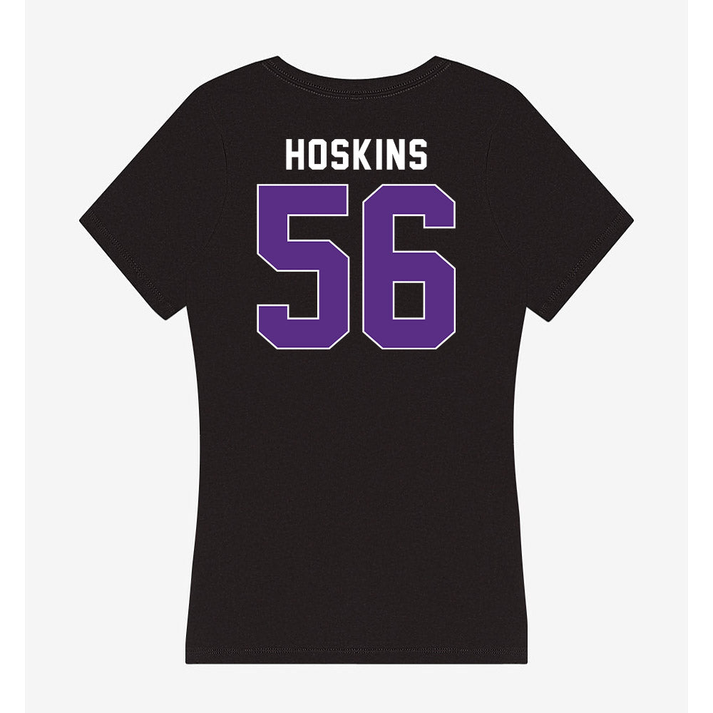 Northwestern - NCAA Football : Tre Hoskins - Women's V-Neck T-Shirt-1