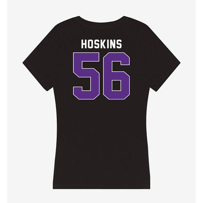Northwestern - NCAA Football : Tre Hoskins - Women's V-Neck T-Shirt-1