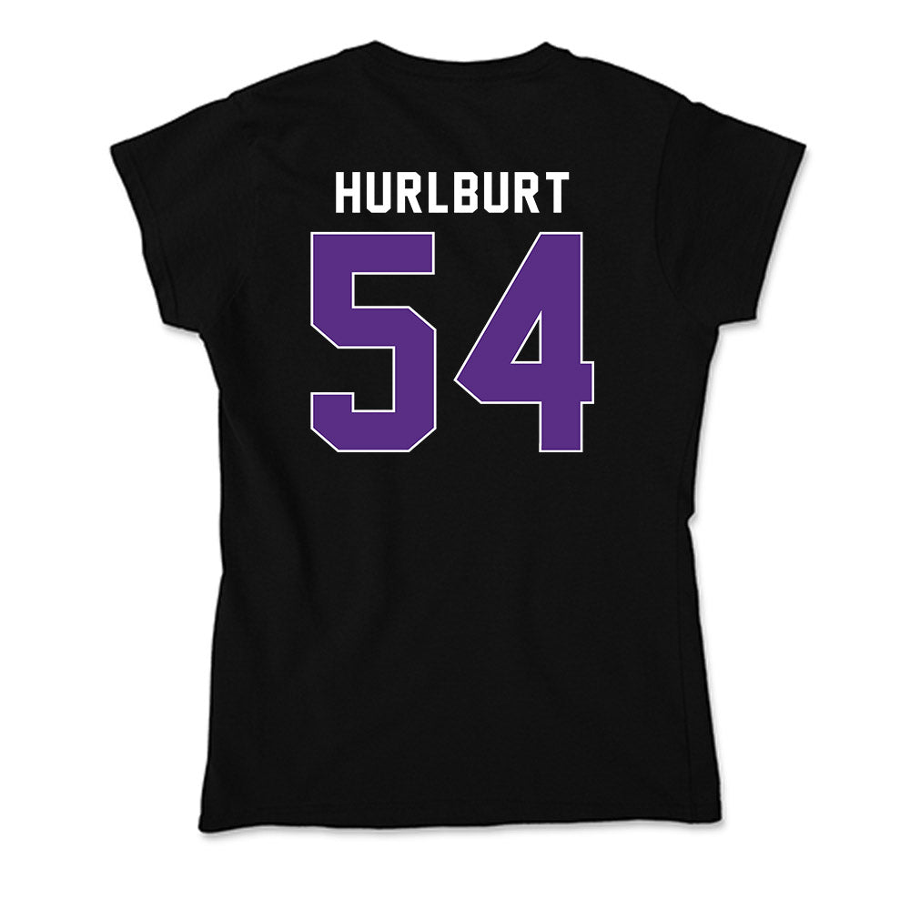 Northwestern - NCAA Men's Basketball : Gus Hurlburt - Soft Style Women’s T-Shirt-1