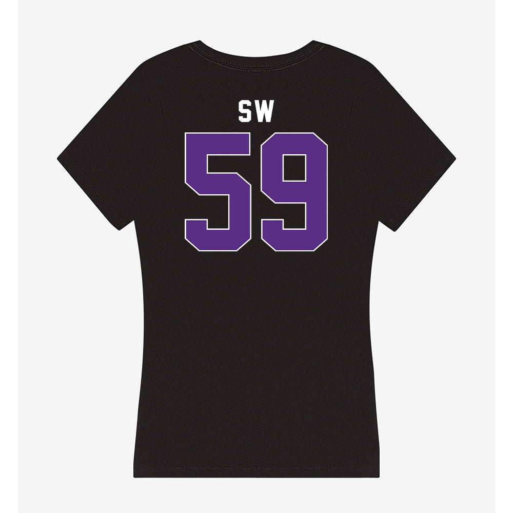 Northwestern - NCAA Football : Glory SW - Women's V-Neck T-Shirt-1