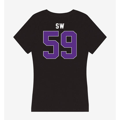 Northwestern - NCAA Football : Glory SW - Women's V-Neck T-Shirt-1