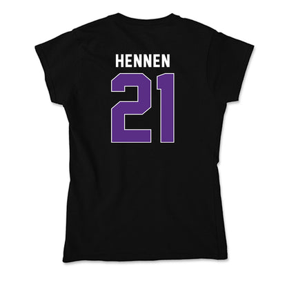 Northwestern - NCAA Women's Soccer : Kate Hennen - Soft Style Women’s T-Shirt-1
