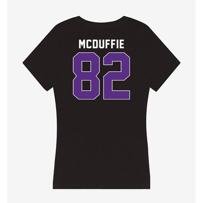 Northwestern - NCAA Football : Jaden McDuffie - Women's V-Neck T-Shirt-1
