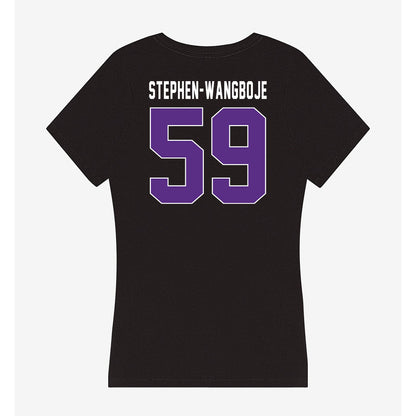 Northwestern - NCAA Football : Glory Stephen-Wangboje - Women's V-Neck T-Shirt-1