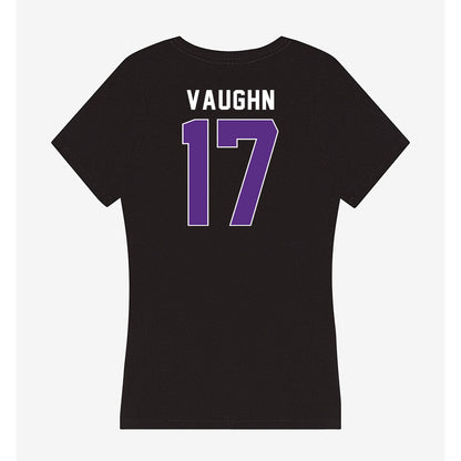 Northwestern - NCAA Football : Jaden Vaughn - Women's V-Neck T-Shirt-1