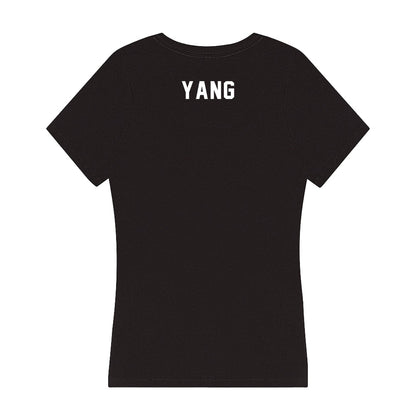 Northwestern - NCAA Men's Tennis : Vincent Yang - Women's V-Neck T-Shirt-1