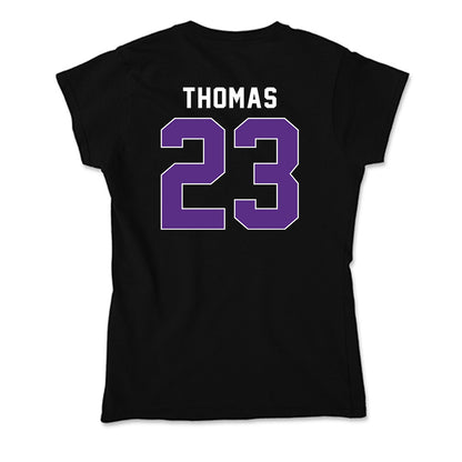 Northwestern - NCAA Women's Basketball : Tayla Thomas - Soft Style Women’s T-Shirt-1