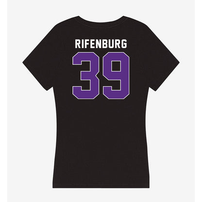 Northwestern - NCAA Baseball : Jake Rifenburg - Women's V-Neck T-Shirt-1