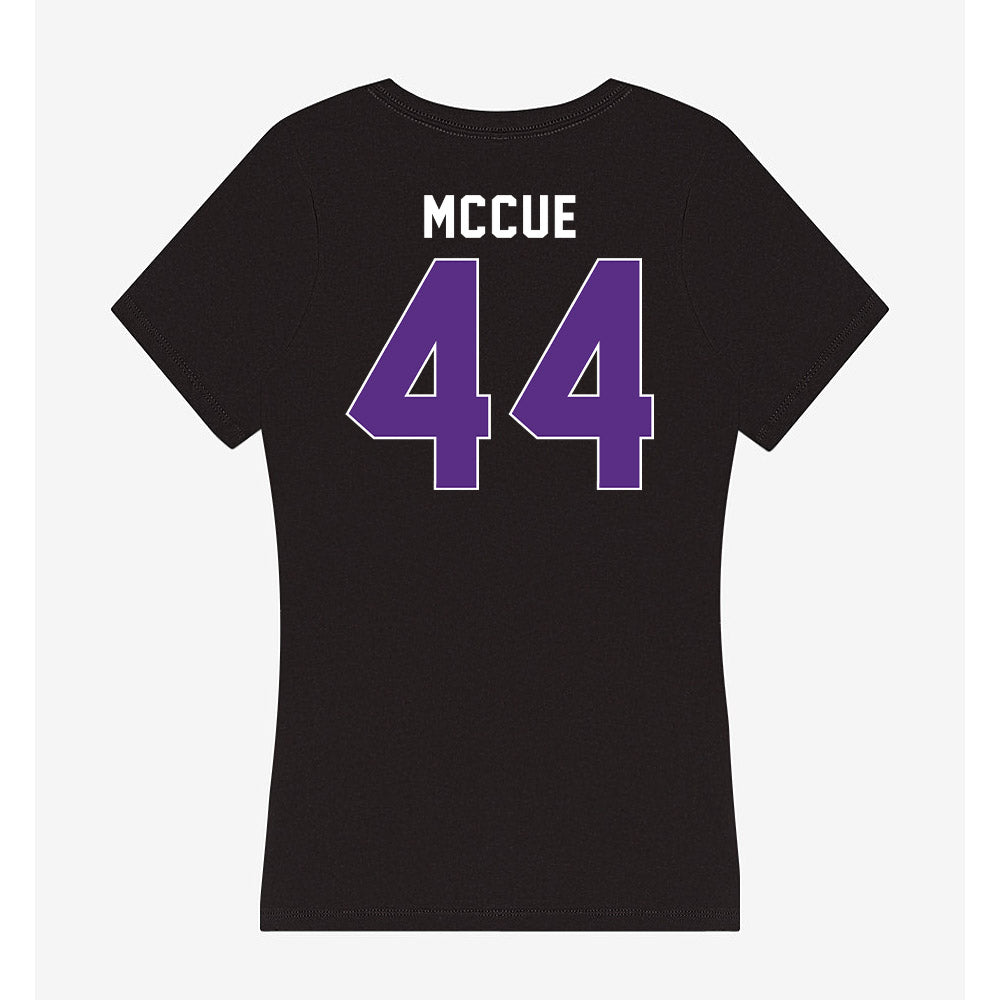 Northwestern - NCAA Softball : Teagan McCue - Women's V-Neck T-Shirt-1