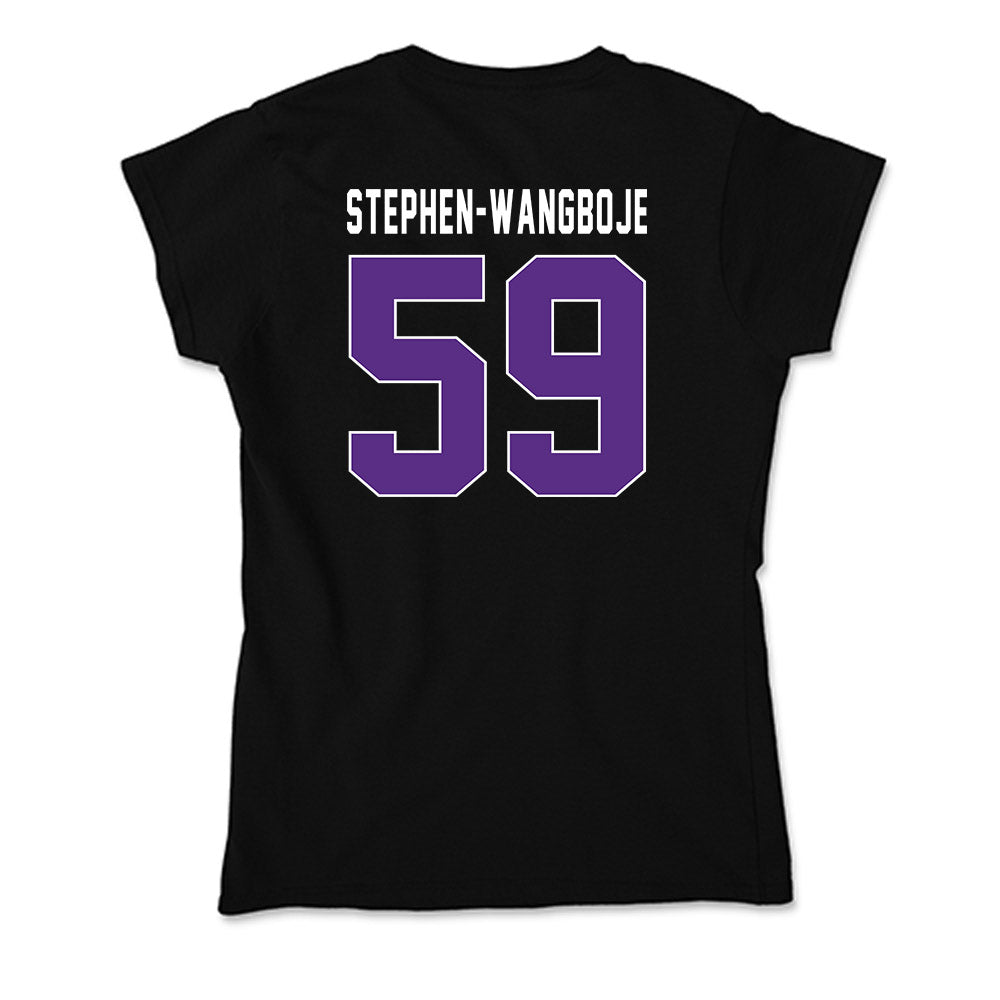 Northwestern - NCAA Football : Glory Stephen-Wangboje - Soft Style Women’s T-Shirt-1