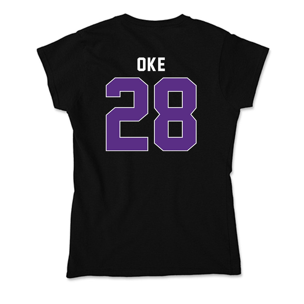 Northwestern - NCAA Football : Timi Oke - Soft Style Women’s T-Shirt-1